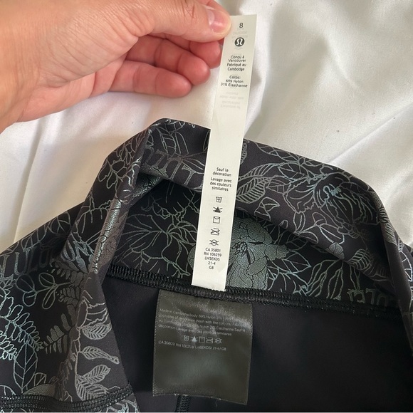 Lululemon Wunder Under High-Rise Tight 25" *Shine 8 - Picture 11 of 12